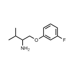 1-(3-Fluorophenoxy)-3-methylbutan-2-amine|CS-0973054