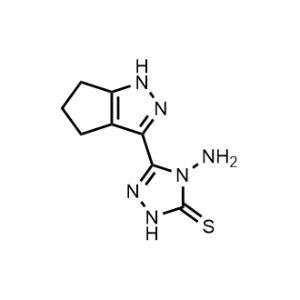 4-Amino-5-(1,4,5,6-tetrahydrocyclopenta[c]pyrazol-3-yl)-2,4-dihydro-3H-1,2,4-triazole-3-thione|CS-0973359