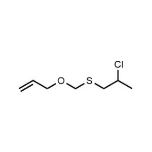((Allyloxy)methyl)(2-chloropropyl)sulfane|CS-0973480