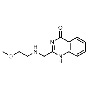 2-(((2-Methoxyethyl)amino)methyl)quinazolin-4(1H)-one|CS-0973637