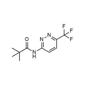 N-(6-(Trifluoromethyl)pyridazin-3-yl)pivalamide|CS-0974180
