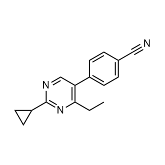 4-(2-Cyclopropyl-4-ethylpyrimidin-5-yl)benzonitrile|CS-0974339