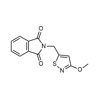 2-((3-Methoxyisothiazol-5-yl)methyl)isoindoline-1,3-dione|CS-0974421