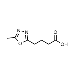 4-(5-Methyl-1,3,4-oxadiazol-2-yl)butanoic acid|CS-0974424