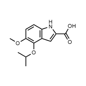 4-Isopropoxy-5-methoxy-1H-indole-2-carboxylic acid|CS-0974582