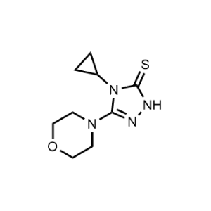 4-Cyclopropyl-5-morpholino-2,4-dihydro-3H-1,2,4-triazole-3-thione|CS-0974606