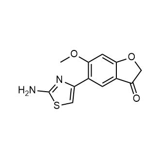 5-(2-Aminothiazol-4-yl)-6-methoxybenzofuran-3(2H)-one|CS-0974674