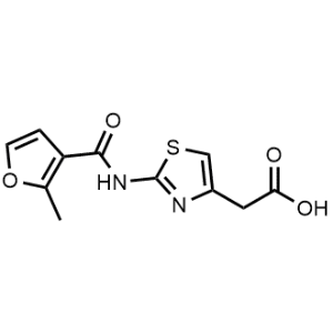 2-(2-(2-Methylfuran-3-carboxamido)thiazol-4-yl)acetic acid|CS-0974853