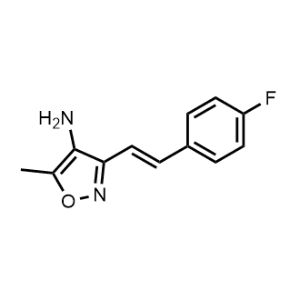 3-(4-Fluorostyryl)-5-methylisoxazol-4-amine|CS-0974914