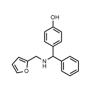 4-(((Furan-2-ylmethyl)amino)(phenyl)methyl)phenol|CS-0974953