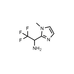 2,2,2-Trifluoro-1-(1-methyl-1H-imidazol-2-yl)ethan-1-amine|CS-0975040