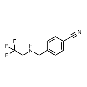 4-(((2,2,2-Trifluoroethyl)amino)methyl)benzonitrile|CS-0975101