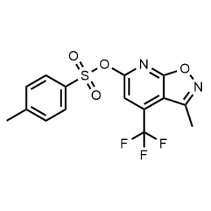 3-Methyl-4-(trifluoromethyl)isoxazolo[5,4-b]pyridin-6-yl 4-methylbenzenesulfonate|CS-0975123