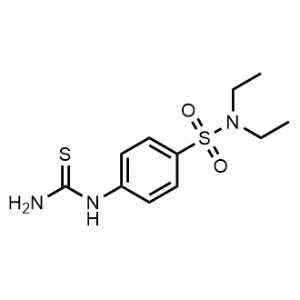 N,N-Diethyl-4-thioureidobenzenesulfonamide|CS-0975179