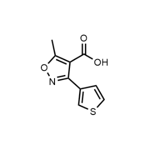 5-Methyl-3-(thiophen-3-yl)isoxazole-4-carboxylic acid|CS-0975617