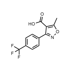 5-Methyl-3-(4-(trifluoromethyl)phenyl)isoxazole-4-carboxylic acid|CS-0975618