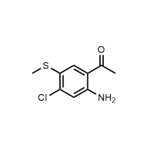 1-(2-Amino-4-chloro-5-(methylthio)phenyl)ethan-1-one|CS-0975830