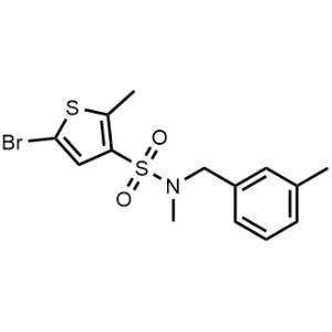 5-Bromo-N,2-dimethyl-N-(3-methylbenzyl)thiophene-3-sulfonamide|CS-0976060