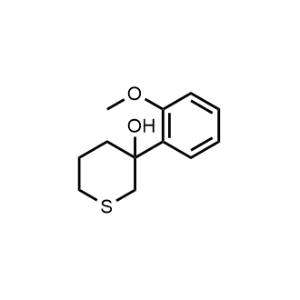 3-(2-Methoxyphenyl)tetrahydro-2H-thiopyran-3-ol|CS-0976147