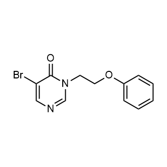 5-Bromo-3-(2-phenoxyethyl)pyrimidin-4(3H)-one|CS-0976273
