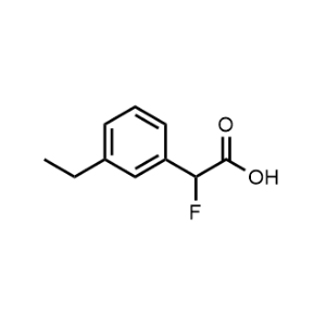 2-(3-Ethylphenyl)-2-fluoroacetic acid|CS-0976648