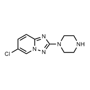 6-Chloro-2-(piperazin-1-yl)-[1,2,4]triazolo[1,5-a]pyridine|CS-0976829