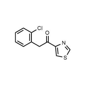 2-(2-Chlorophenyl)-1-(thiazol-4-yl)ethan-1-one|CS-0976869