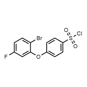 4-(2-Bromo-5-fluorophenoxy)benzenesulfonyl chloride|CS-0977000