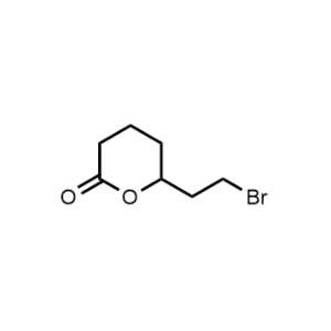 6-(2-Bromoethyl)tetrahydro-2H-pyran-2-one|CS-0977034