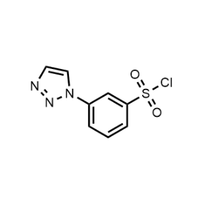 3-(1H-1,2,3-Triazol-1-yl)benzenesulfonyl chloride|CS-0977164