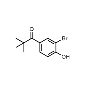 1-(3-Bromo-4-hydroxyphenyl)-2,2-dimethylpropan-1-one|CS-0977235
