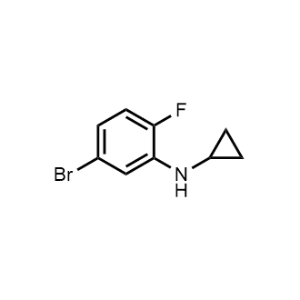 5-Bromo-N-cyclopropyl-2-fluoroaniline|CS-0977256
