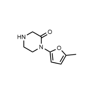1-(5-Methylfuran-2-yl)piperazin-2-one|CS-0977473