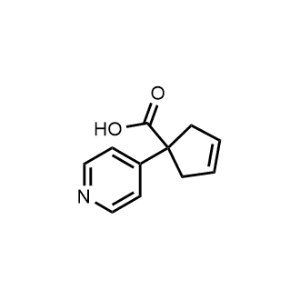 1-(Pyridin-4-yl)cyclopent-3-ene-1-carboxylic acid|CS-0977691