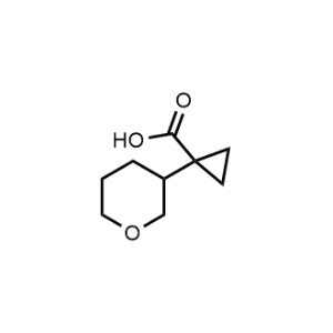 1-(Tetrahydro-2H-pyran-3-yl)cyclopropane-1-carboxylic acid|CS-0977990
