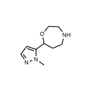 7-(1-Methyl-1H-pyrazol-5-yl)-1,4-oxazepane|CS-0978222