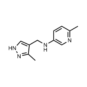 6-Methyl-N-((3-methyl-1H-pyrazol-4-yl)methyl)pyridin-3-amine|CS-0978255