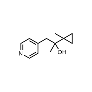 2-(1-Methylcyclopropyl)-1-(pyridin-4-yl)propan-2-ol|CS-0978399