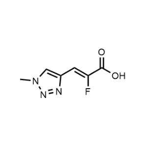 (Z)-2-Fluoro-3-(1-methyl-1H-1,2,3-triazol-4-yl)acrylic acid|CS-0978706
