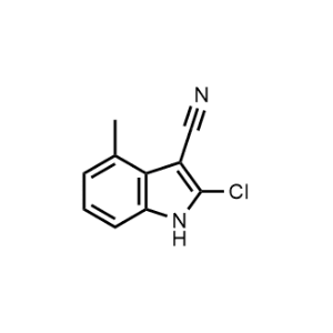 2-Chloro-4-methyl-1H-indole-3-carbonitrile|CS-0978760