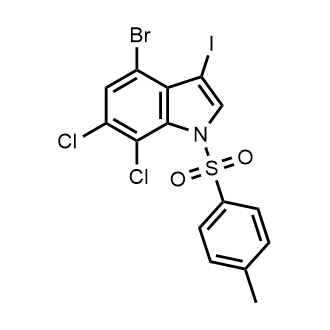 4-Bromo-6,7-dichloro-3-iodo-1-tosyl-1H-indole|CS-0978912