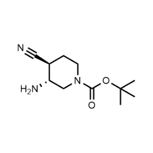 (3R,4S)-tert-Butyl 3-amino-4-cyanopiperidine-1-carboxylate|CS-0978938