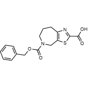 5-((Benzyloxy)carbonyl)-5,6,7,8-tetrahydro-4H-thiazolo[5,4-c]azepine-2-carboxylic acid|CS-0979029