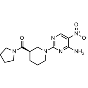 [(3R)-1-(4-Amino-5-nitro-2-pyrimidinyl)-3-piperidinyl]-1-pyrrolidinylmethanone|CS-0979131
