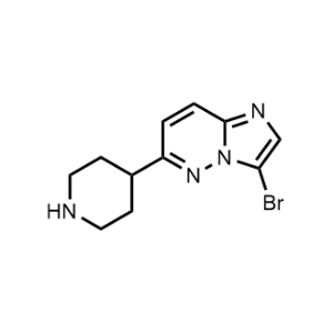 3-Bromo-6-(4-piperidinyl)imidazo[1,2-b]pyridazine|CS-0979134