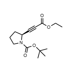 tert-Butyl (S)-2-(3-ethoxy-3-oxoprop-1-yn-1-yl)pyrrolidine-1-carboxylate|CS-0979137