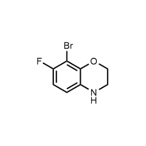 8-Bromo-7-fluoro-3,4-dihydro-2H-benzo[b][1,4]oxazine|CS-0979168