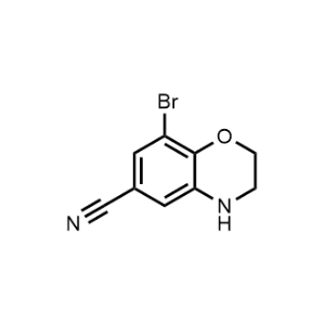 8-Bromo-3,4-dihydro-2H-benzo[b][1,4]oxazine-6-carbonitrile|CS-0979170