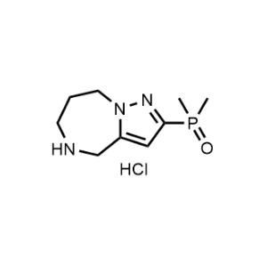 Dimethyl(5,6,7,8-tetrahydro-4H-pyrazolo[1,5-a][1,4]diazepin-2-yl)phosphine oxide hydrochloride|CS-0979200