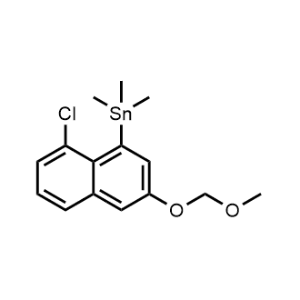 (8-Chloro-3-(methoxymethoxy)naphthalen-1-yl)trimethylstannane|CS-0979578